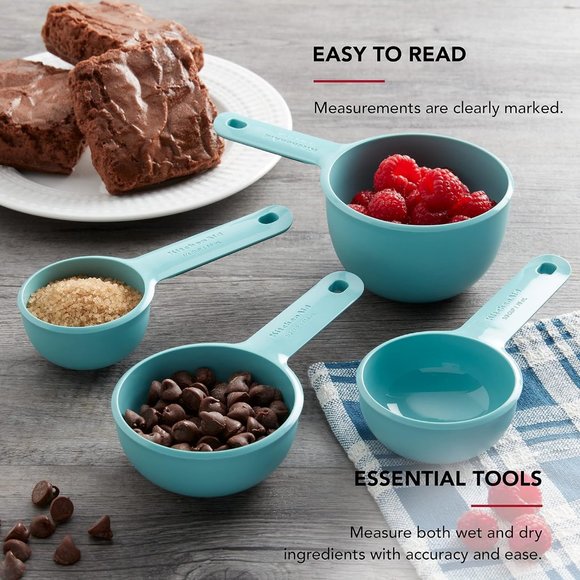 5/$20 NEW 5Pc KitchenAid Measuring Cup Set w/ Soft Grip Handles - Picture 6 of 7